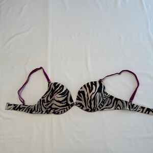 Frederick's of Hollywood Zebra‎ Push-Up Bra 32C